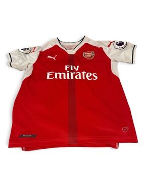 Puma Kids' Red and White Arsenal Soccer Jersey